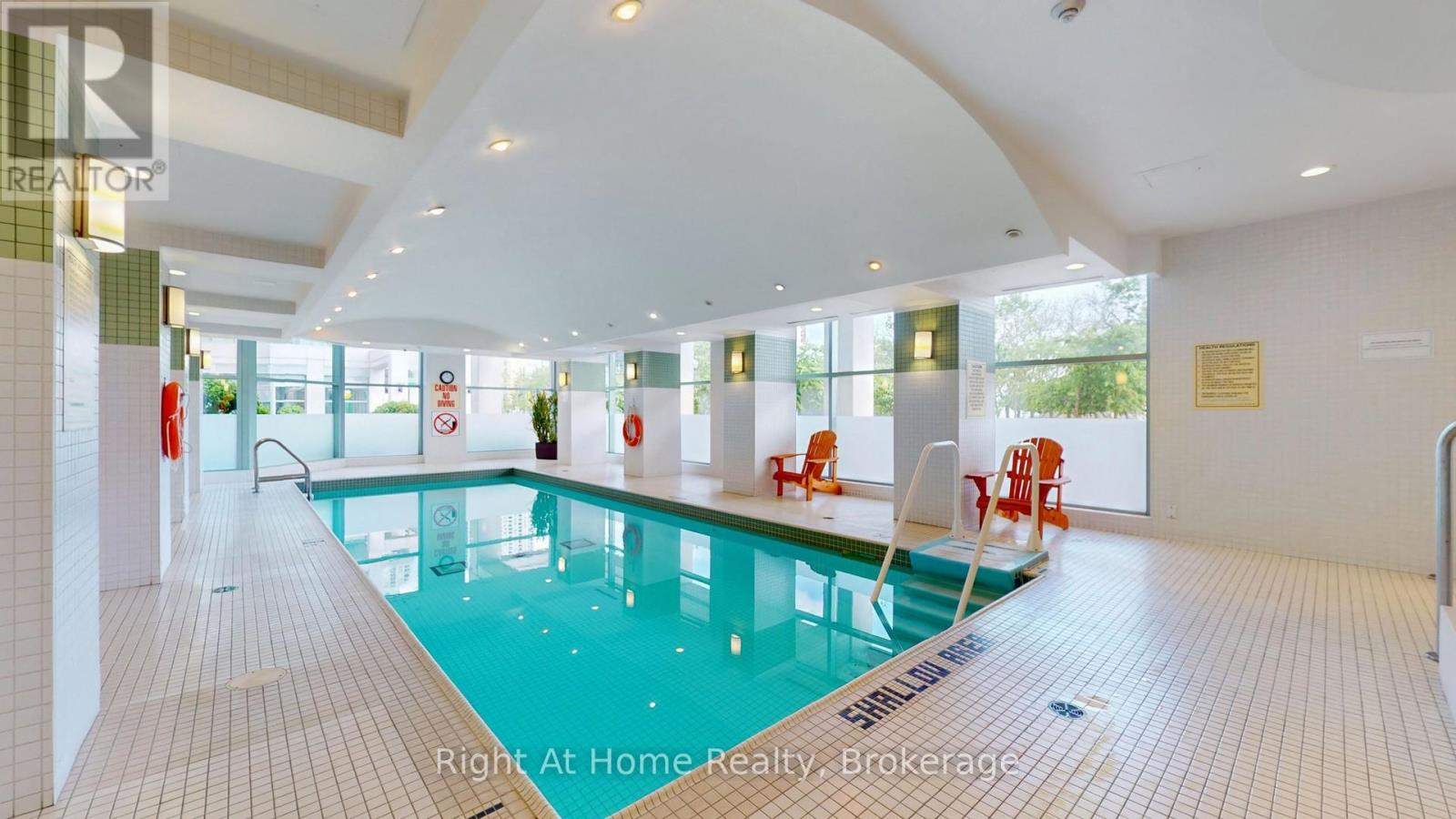 indoor pool area