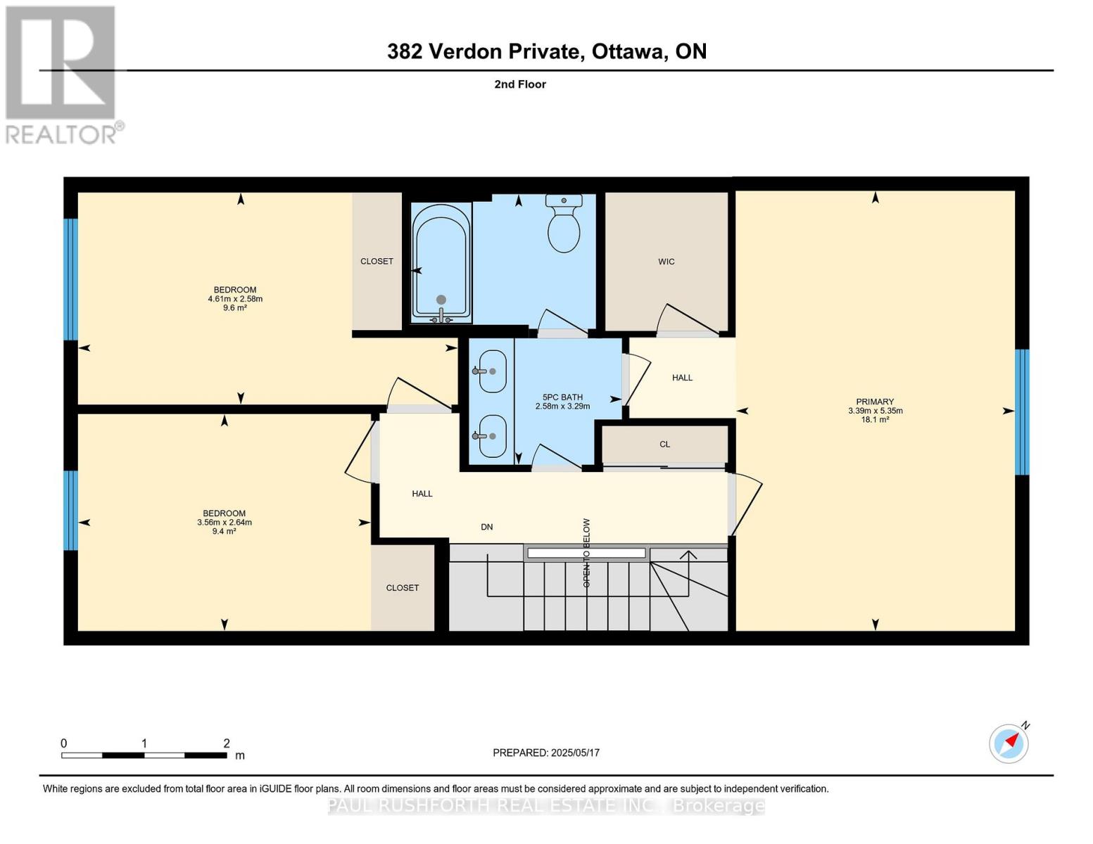 iGuide Floor Plan-Second Level