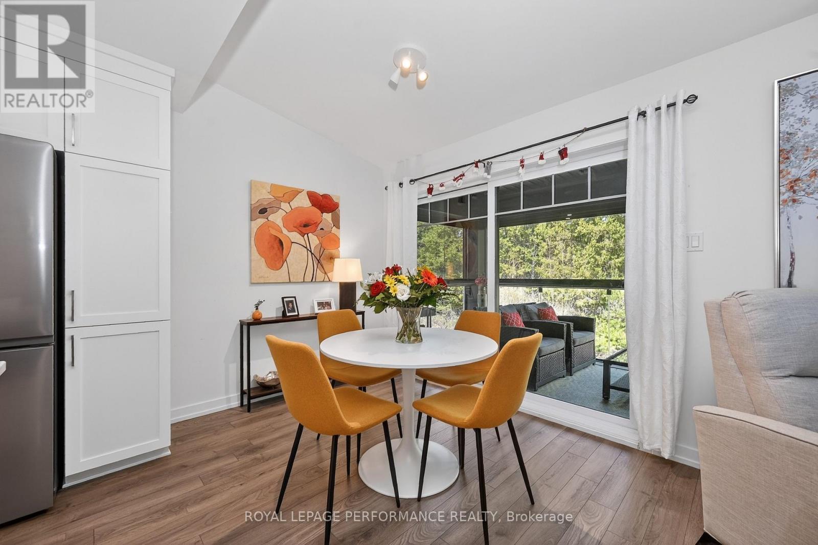 Dining area.