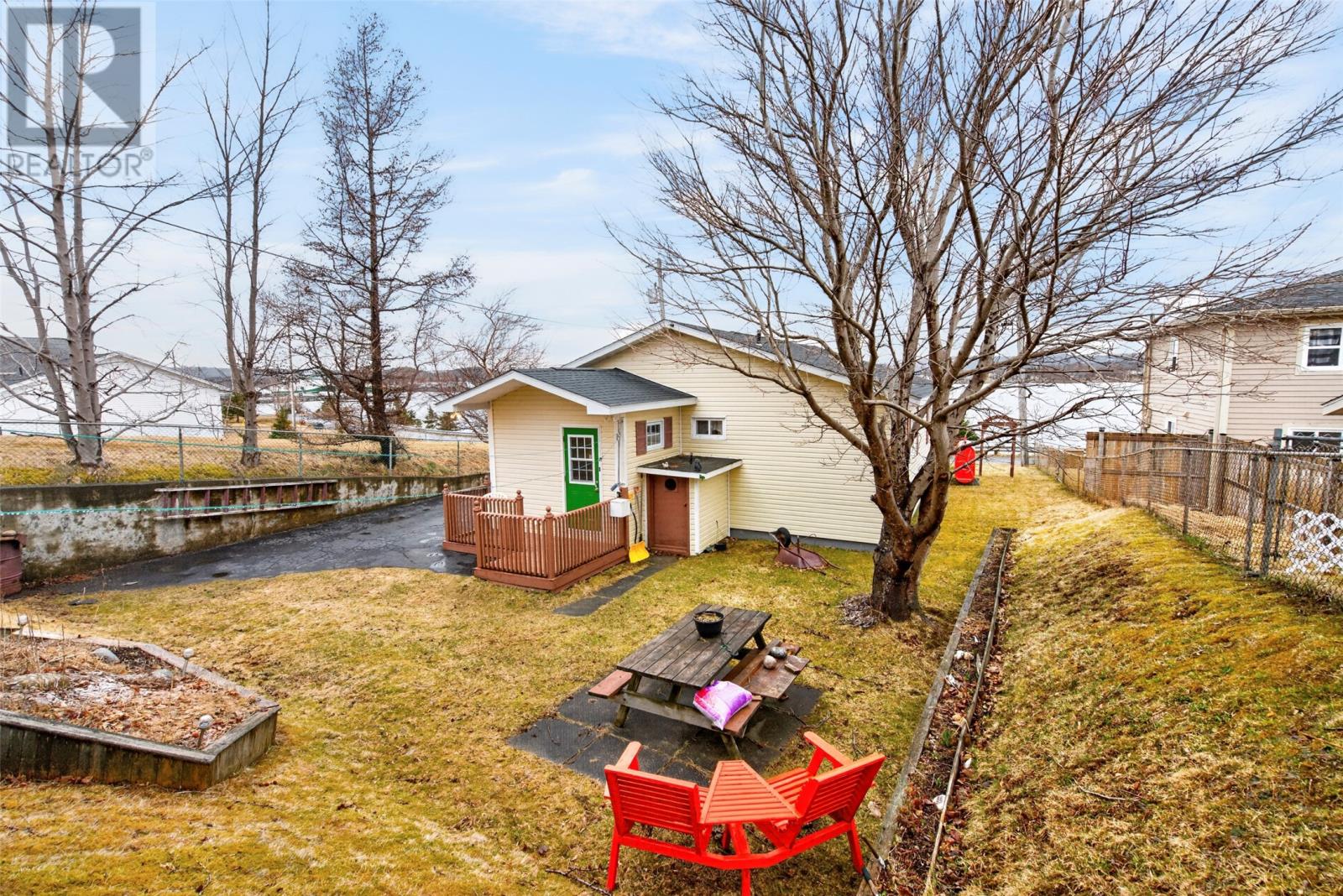 Rear of home view