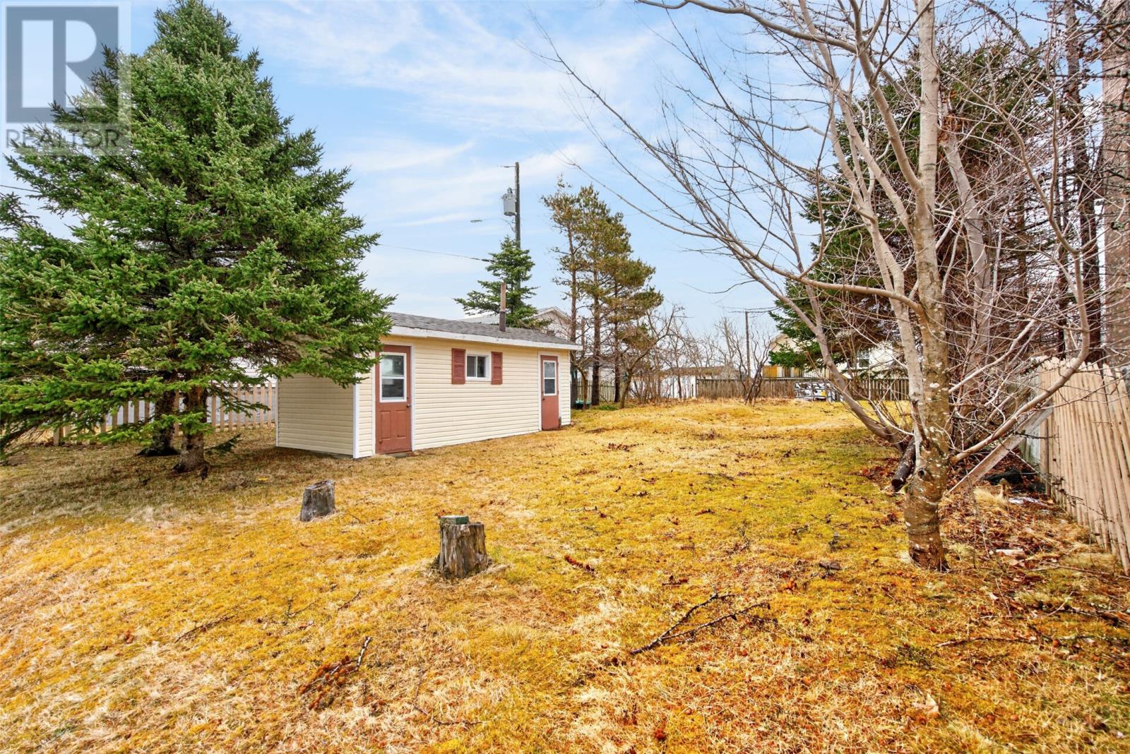 Rear Yard and Storage Shed