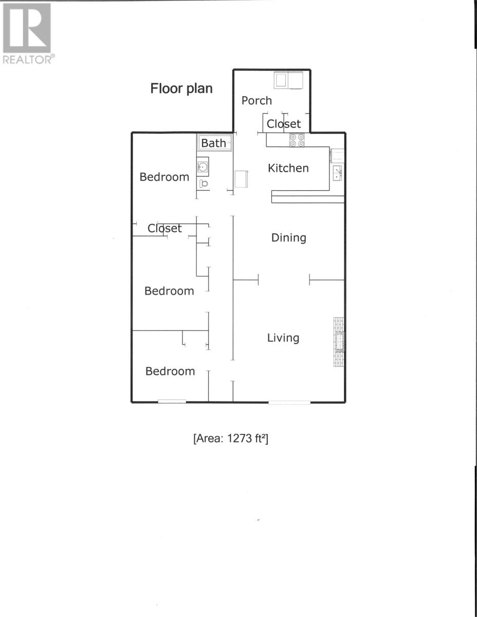 Floor Plan for reader's reference, not to scale