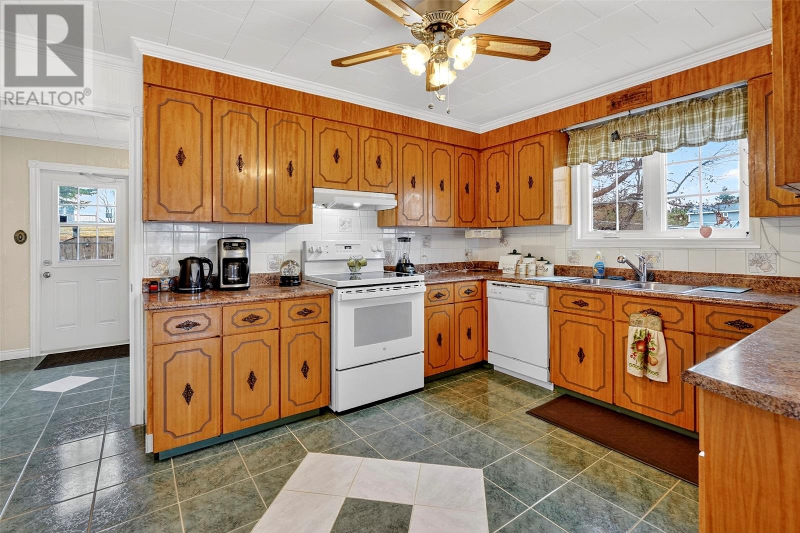 Kitchen and Rear Porch