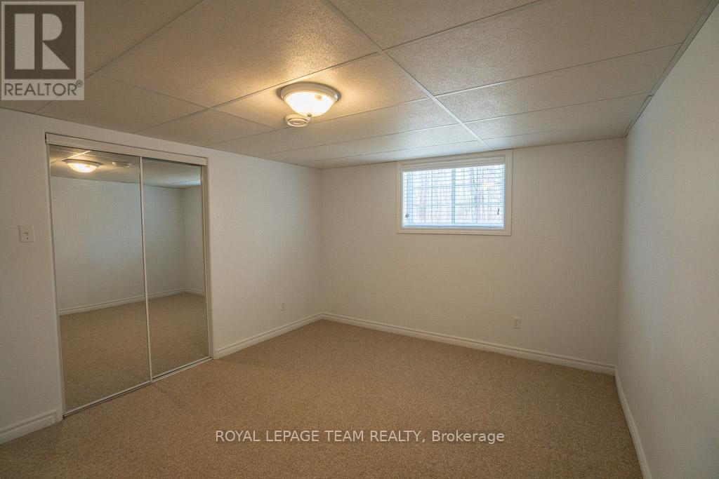 Third bedroom in lower level