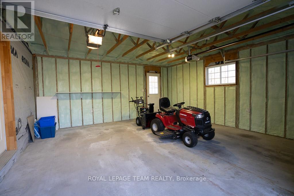 Insulated double garage
