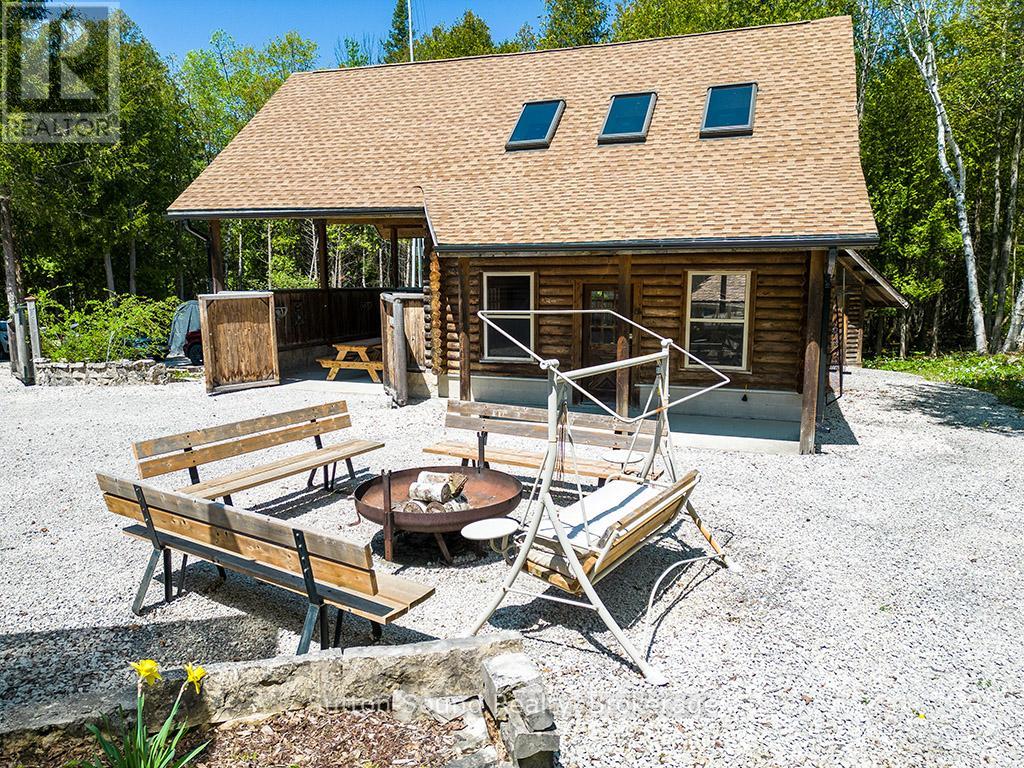 Private fire pit area and Lodge