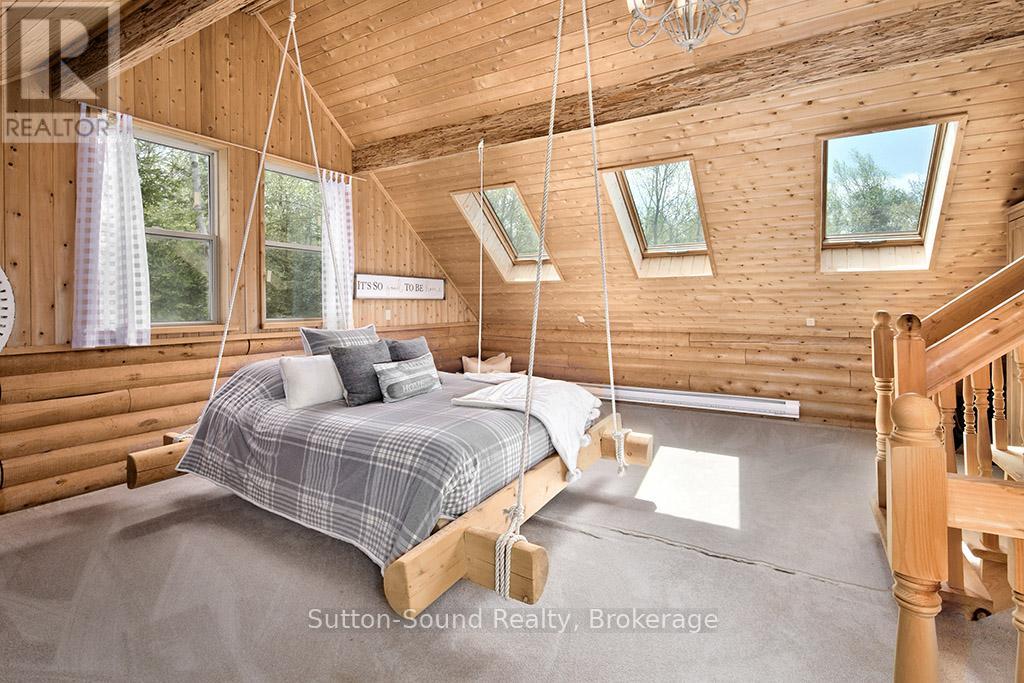 Bedroom 1 with swinging bed