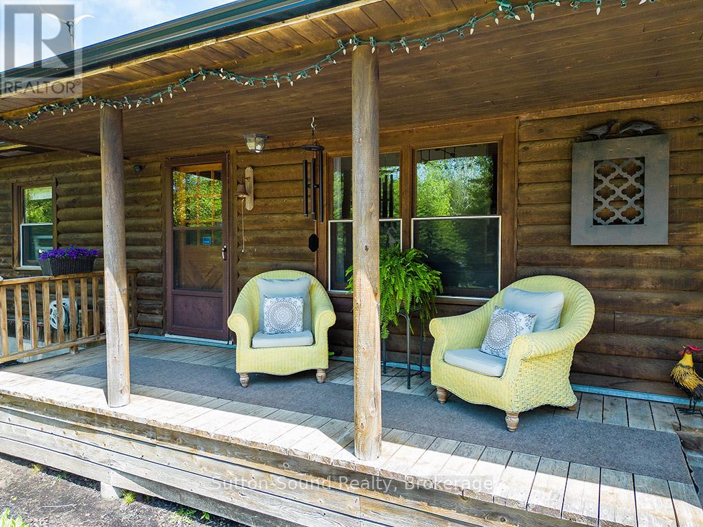 Covered front porch