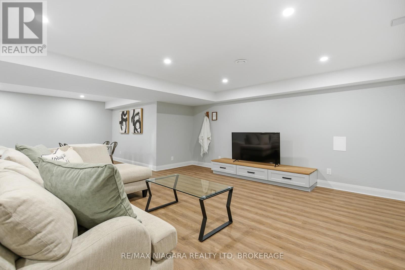 OPEN CONCEPT BASEMENT LIVING SPACE