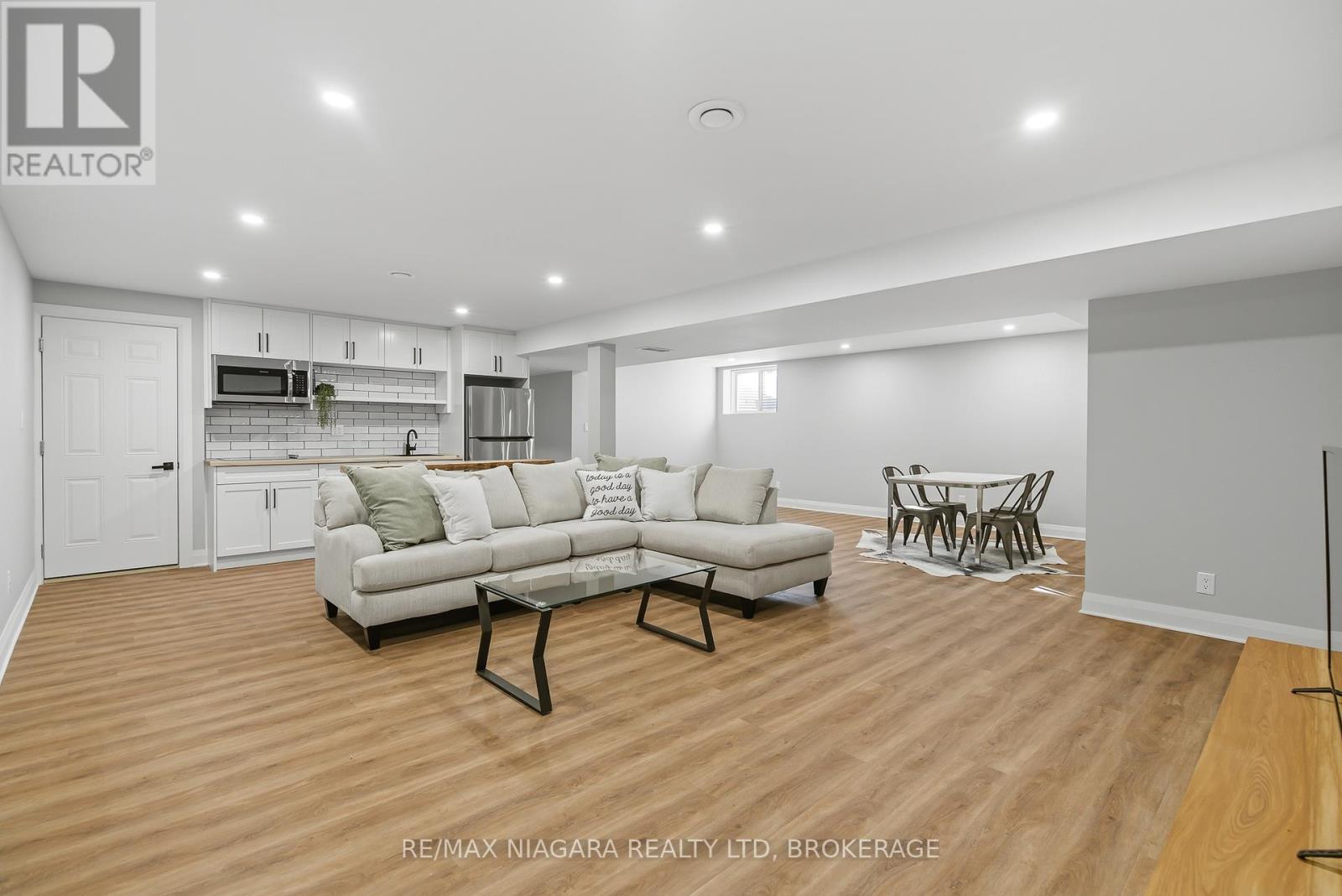 OPEN CONCEPT BASEMENT LIVING SPACE