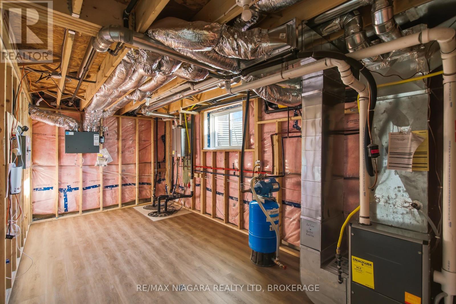 SPACIOUS MECHANICAL ROOM GOOD FOR STORAGE