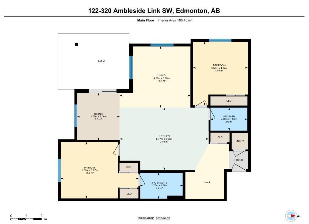 #122 320 AMBLESIDE LINK LI SW, Edmonton