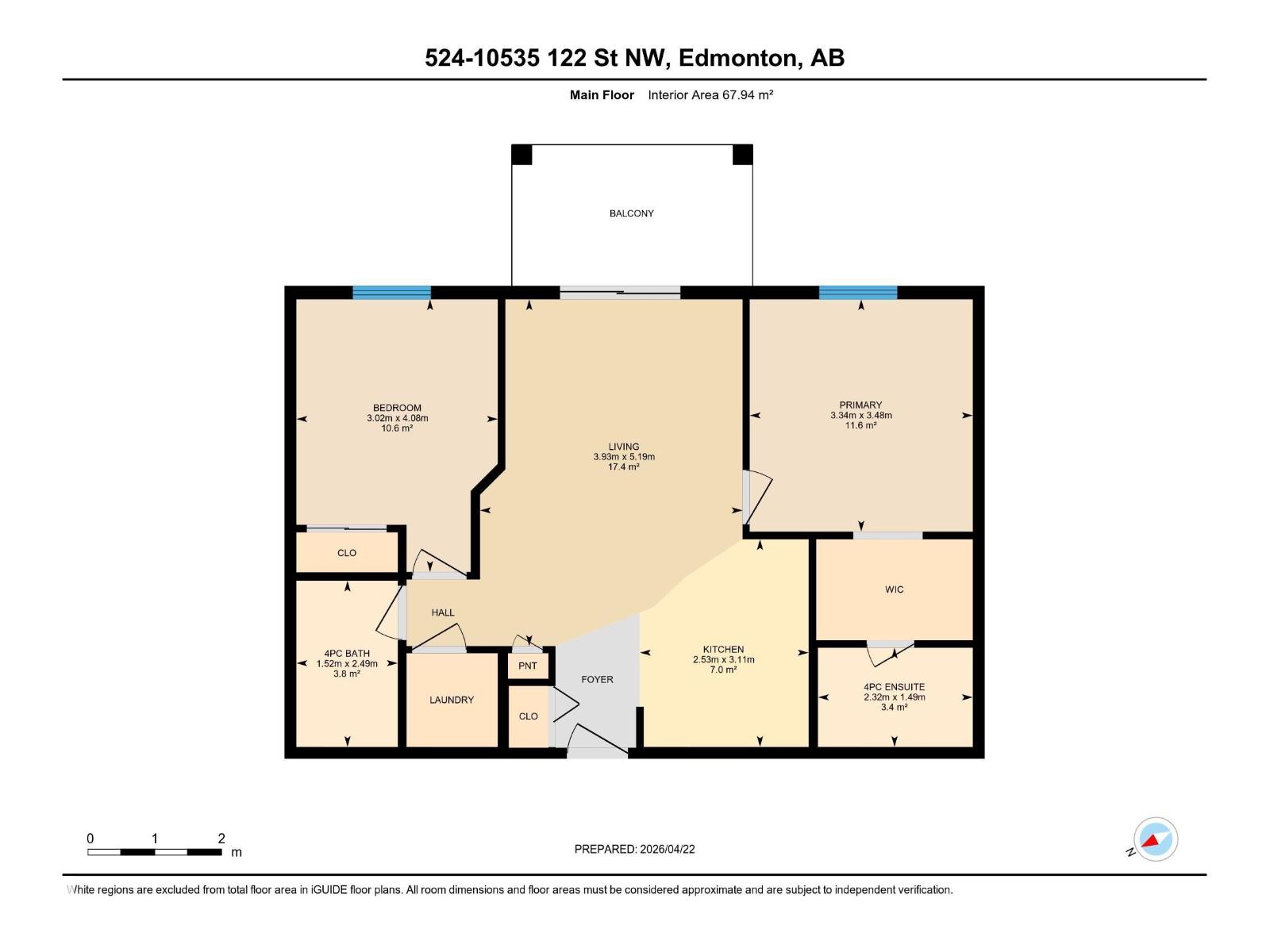 #524 10535 122 ST NW - 3