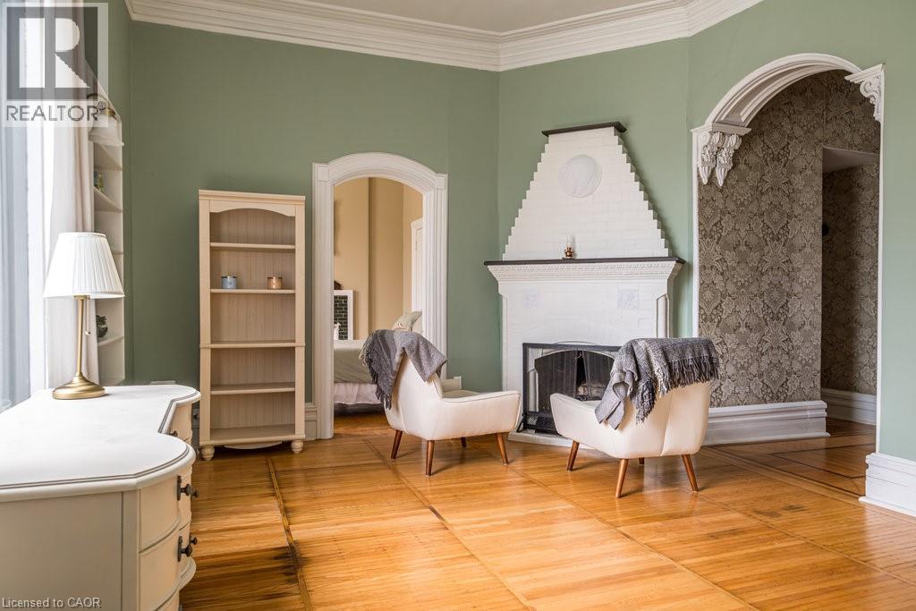 Foyer unit 1 with coat closet & wood burning fireplace