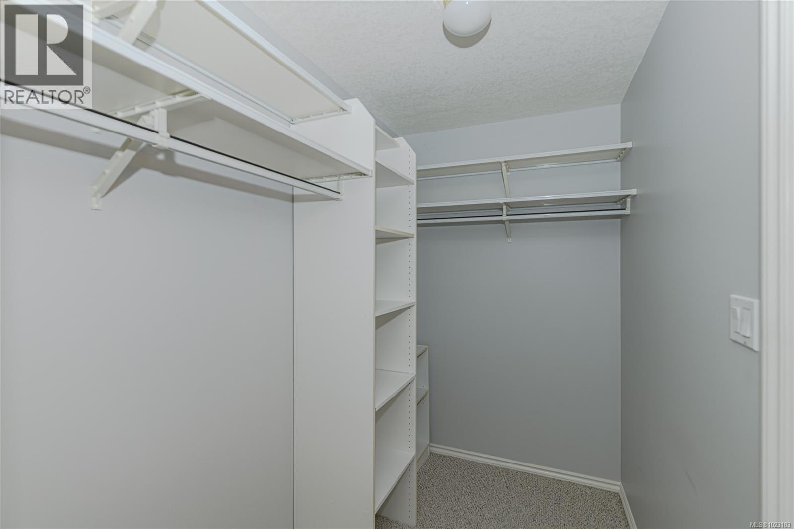Large walk in closet.