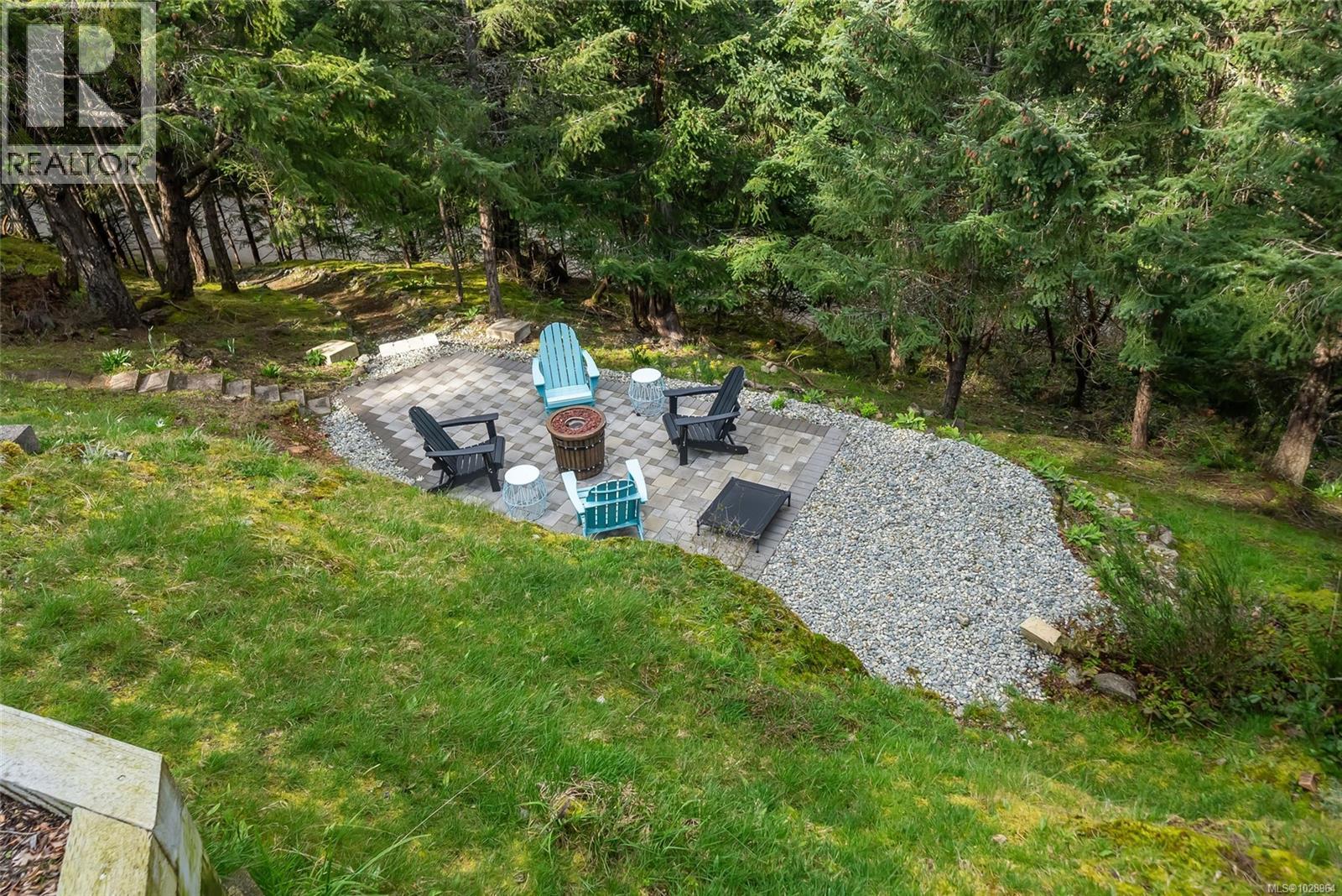 Lower firepit area