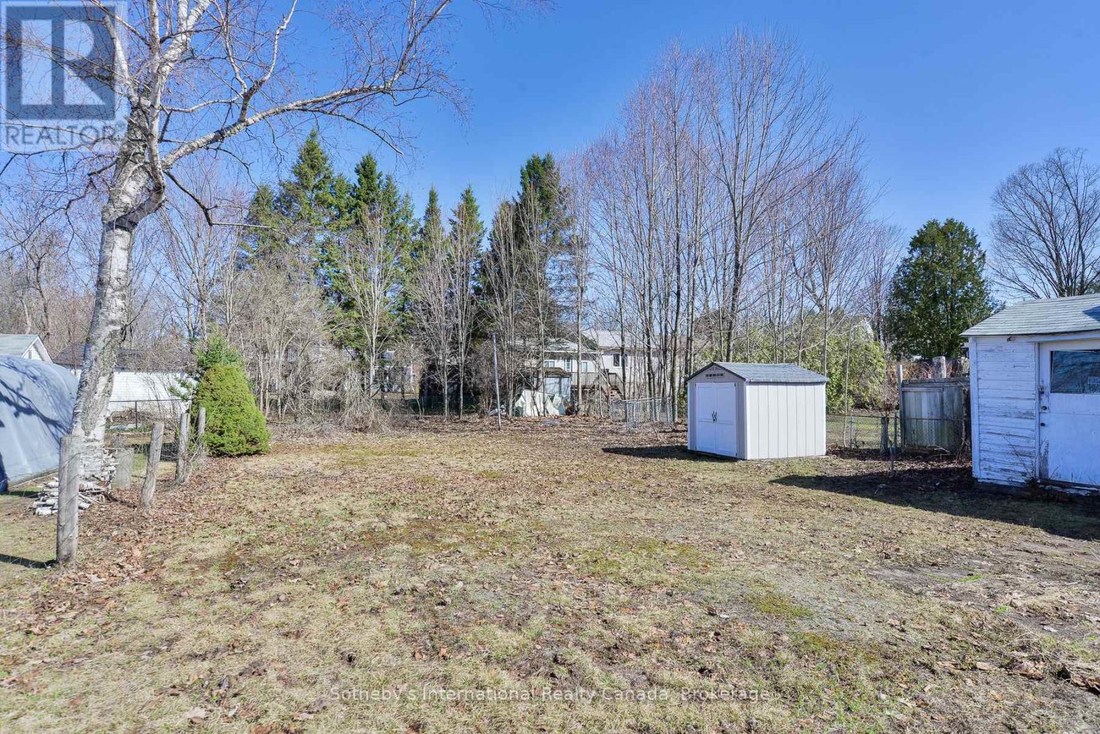 Generous sized backyard.