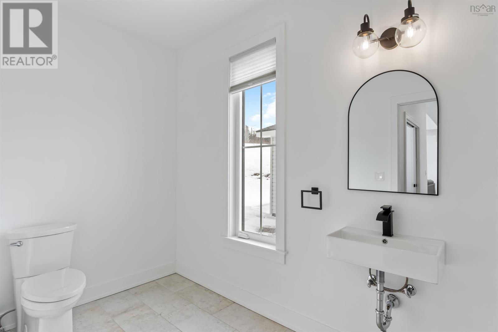 Main floor restroom