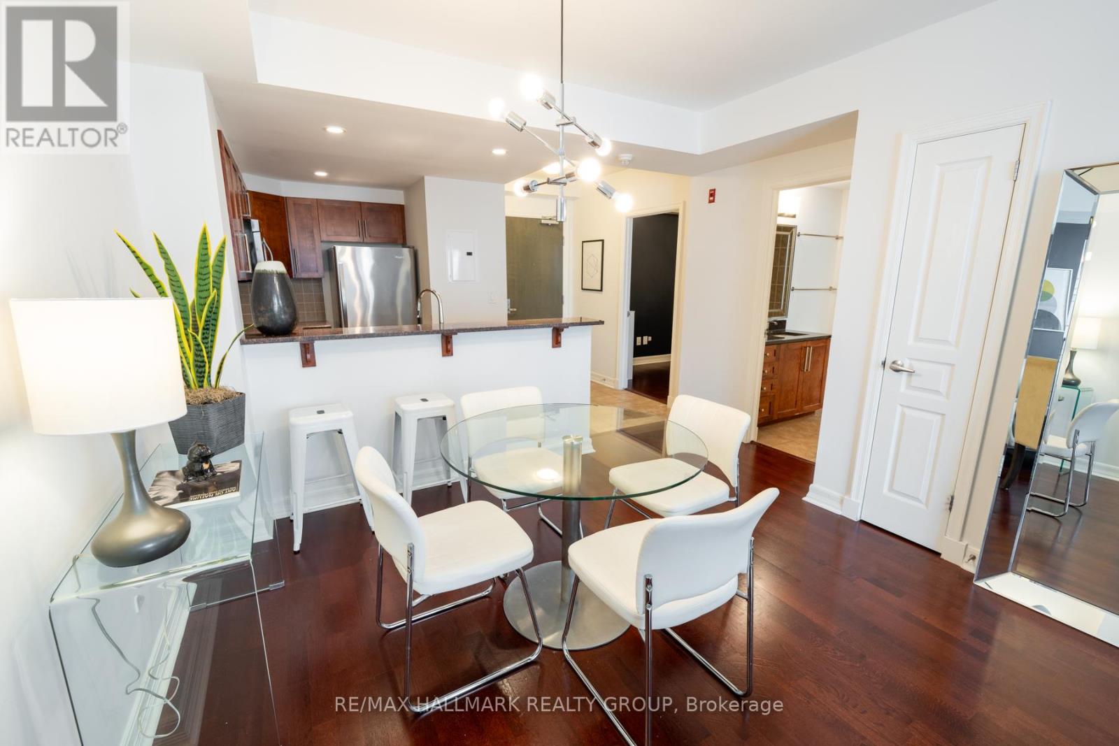 Dining Room with Hardwood Floors