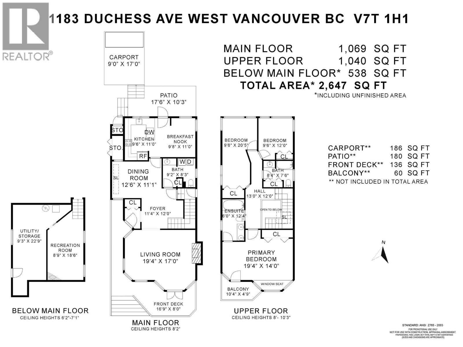 1183 DUCHESS AVENUE, West Vancouver