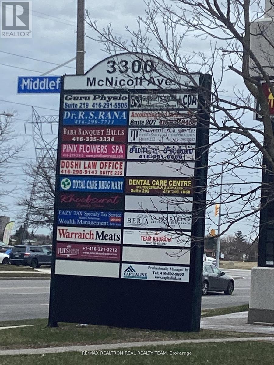 209 - 3300 MCNICOLL AVENUE