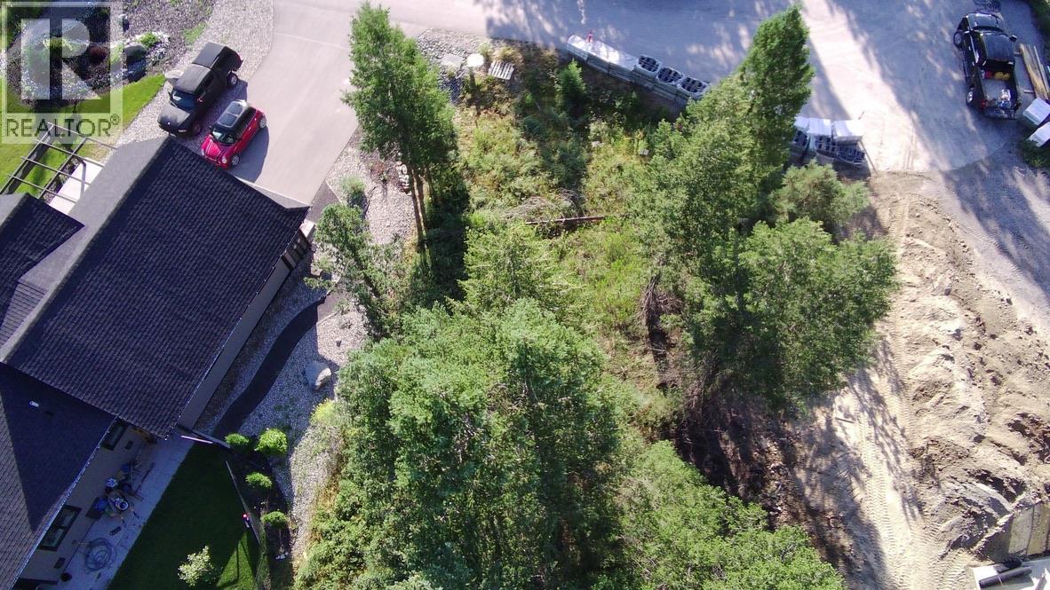 back of lot aerial view