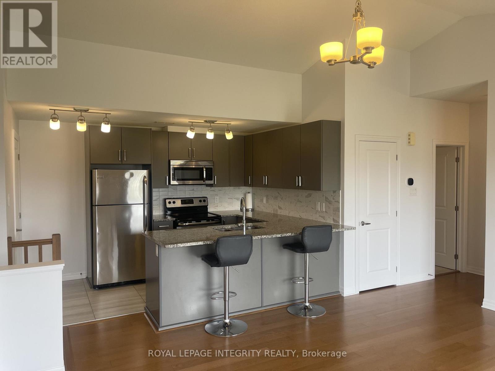 Open concept kitchen