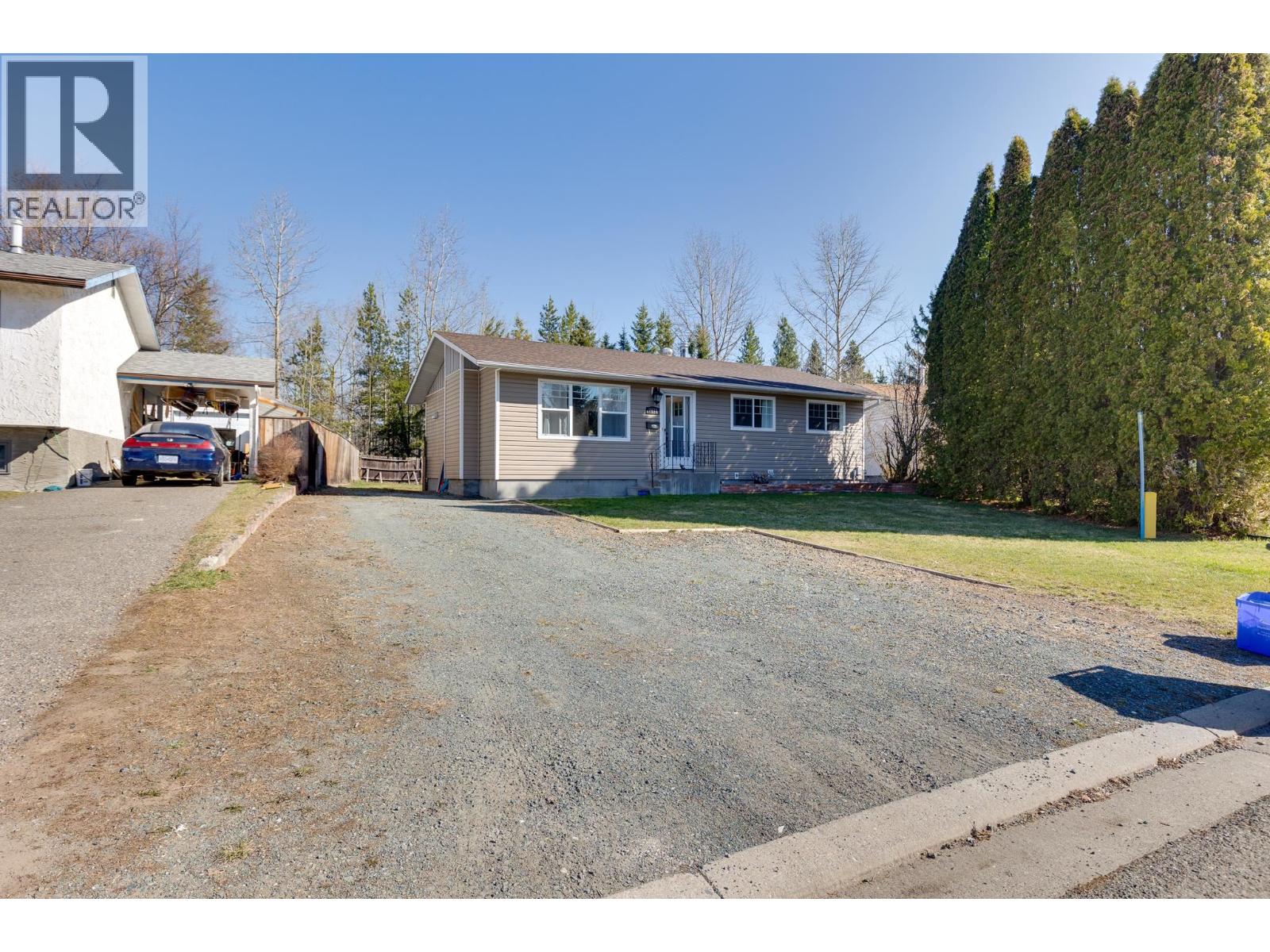 Backyard of 7672 MONCTON CRESCENT · Prince George, BC