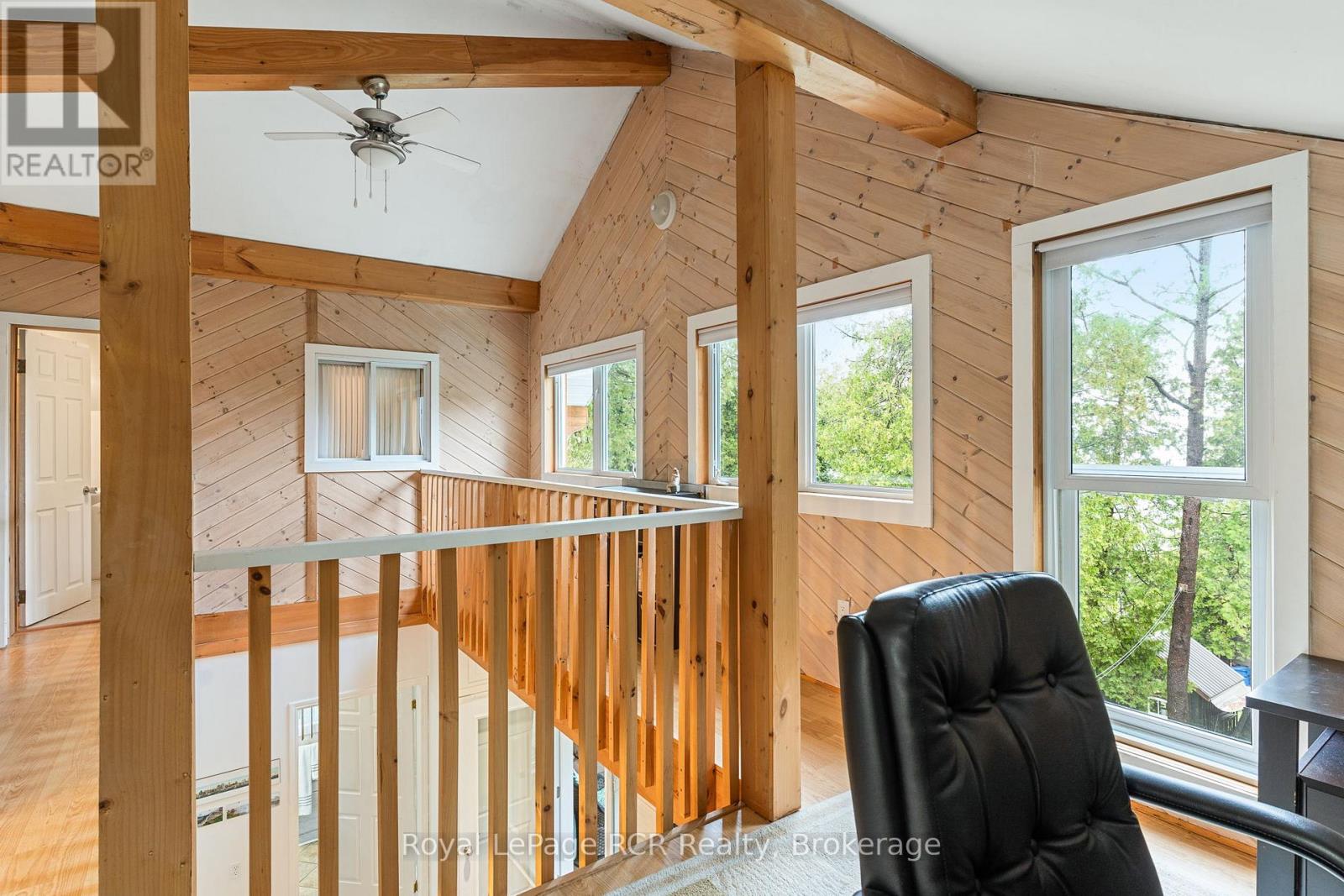 Loft area with fabulous views of the lake!