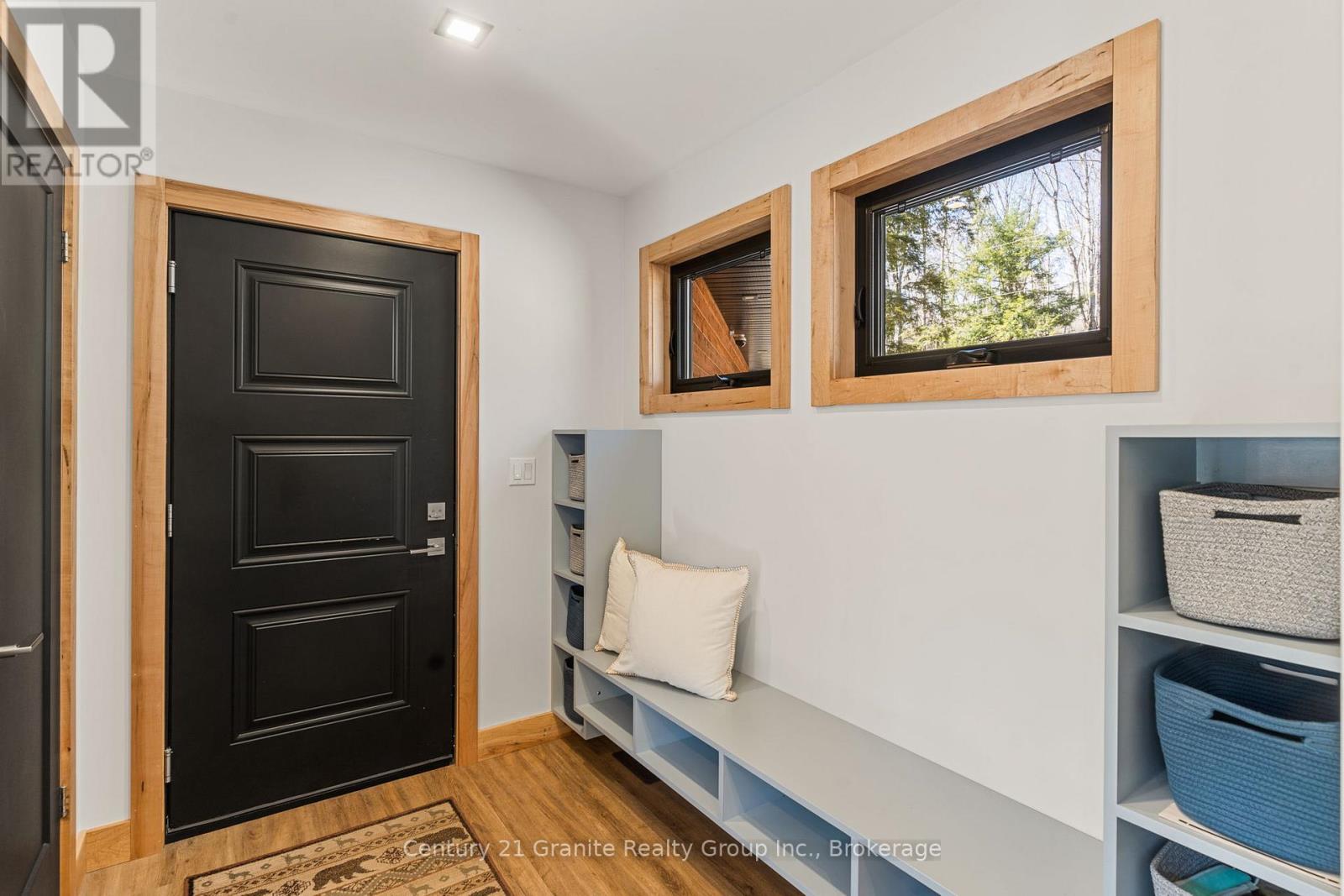 Mudroom + entrance to attached garage