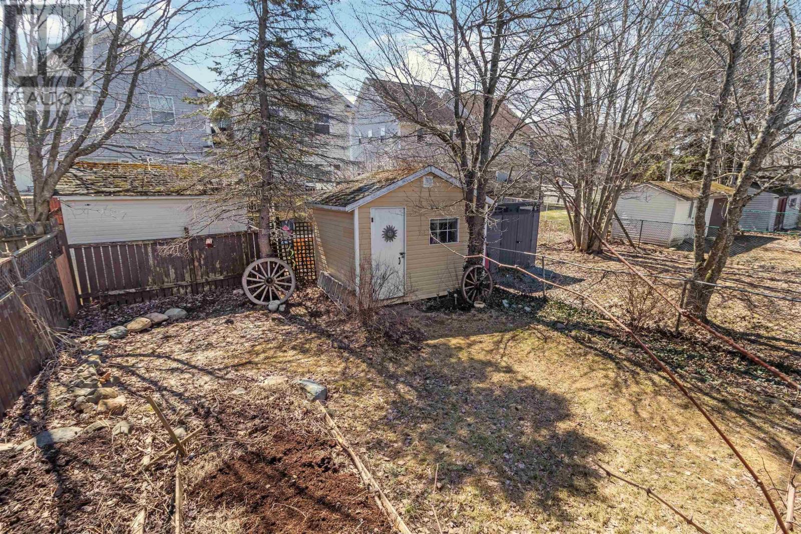 Backyard with Shed