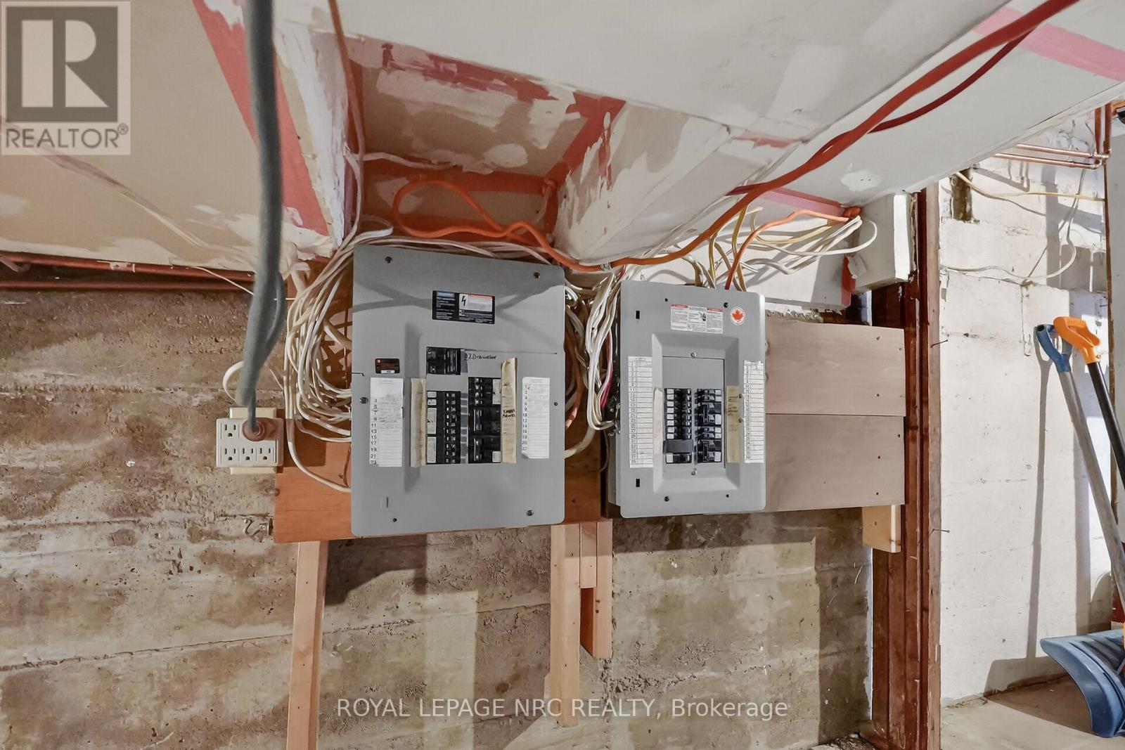 bassment 1  panels on breakers