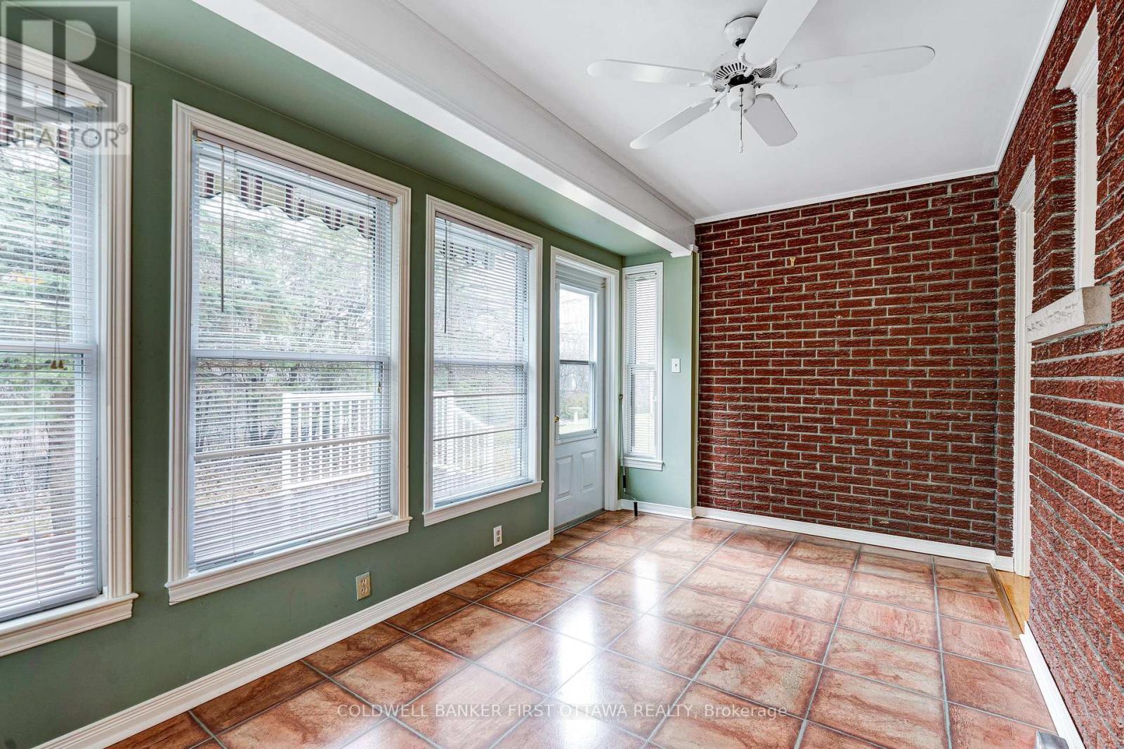 Cheerful happy sunroom