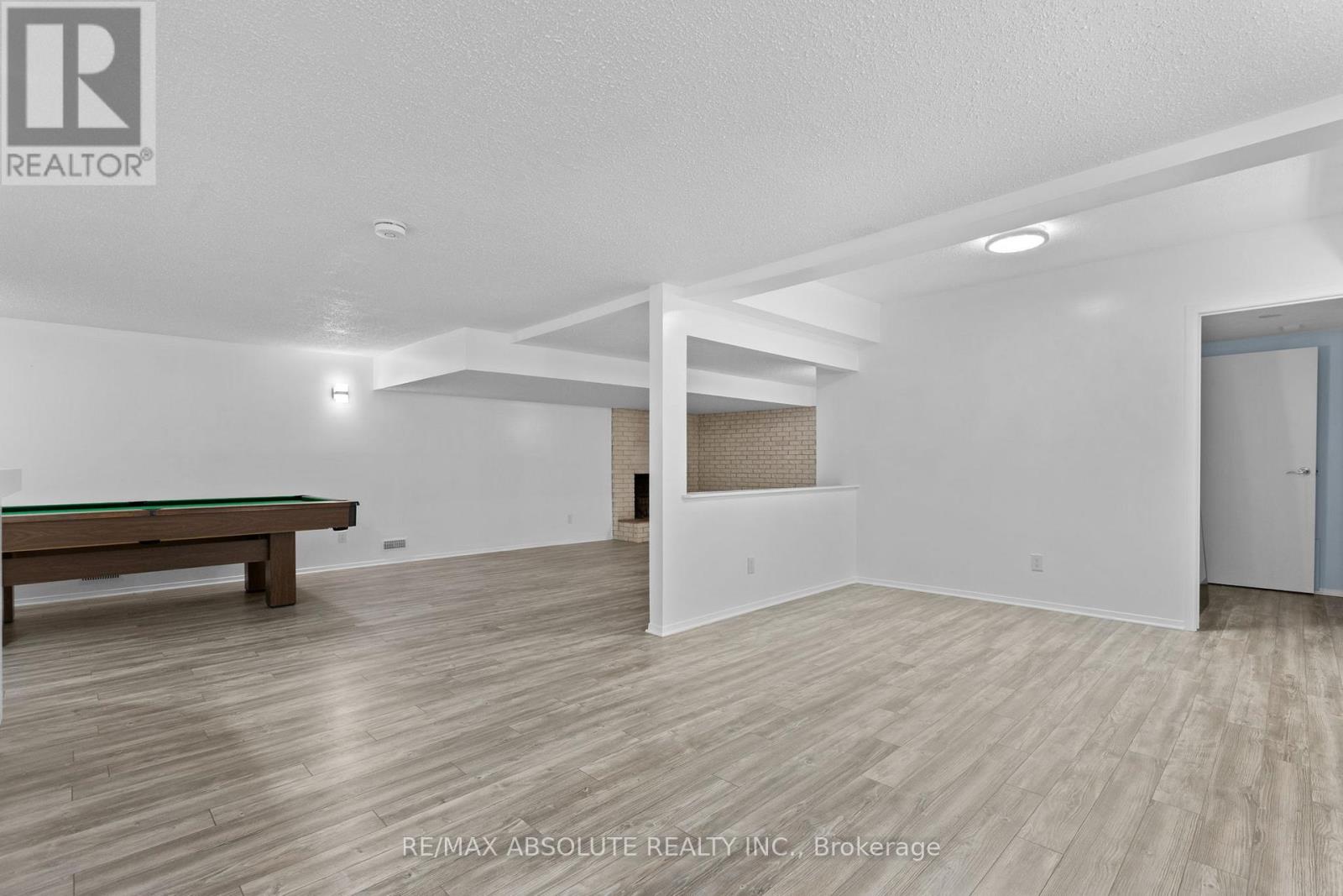 Fully finished lower level