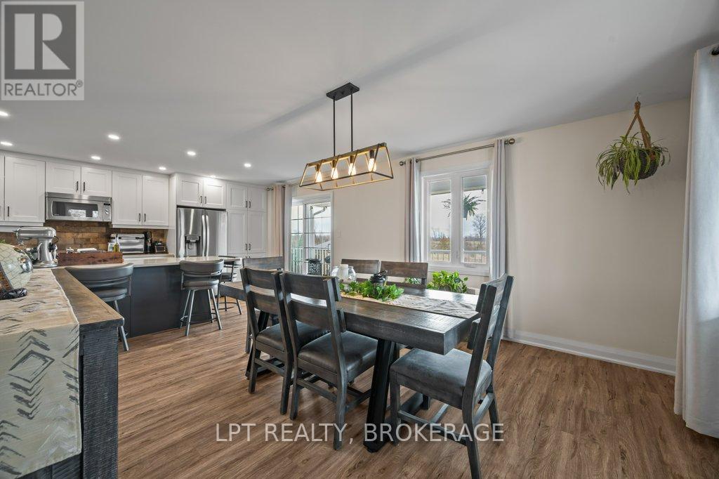 big bright kitchen/dinning