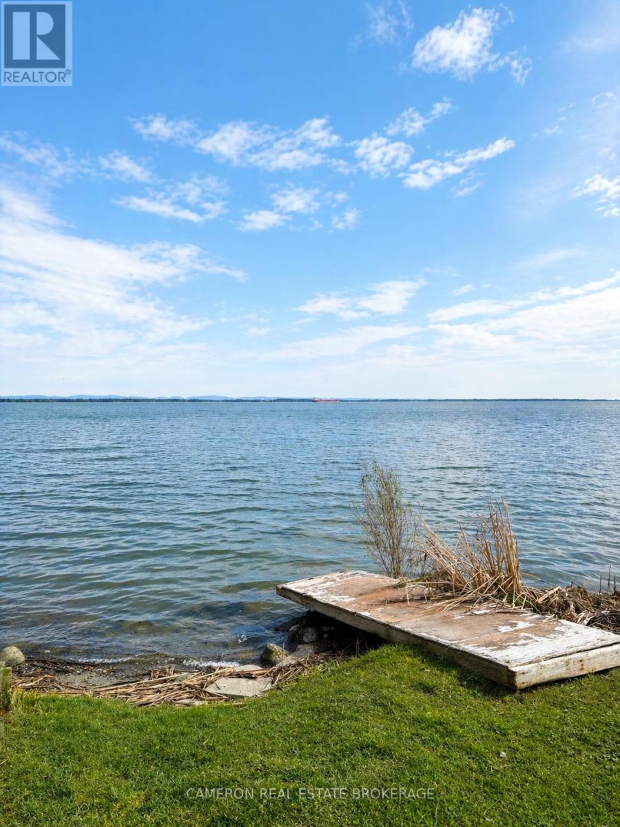 Current shared waterfront area & community dock