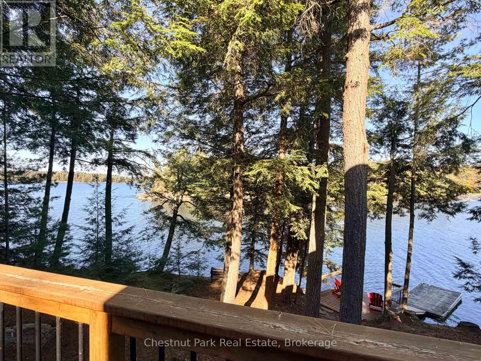 View from deck