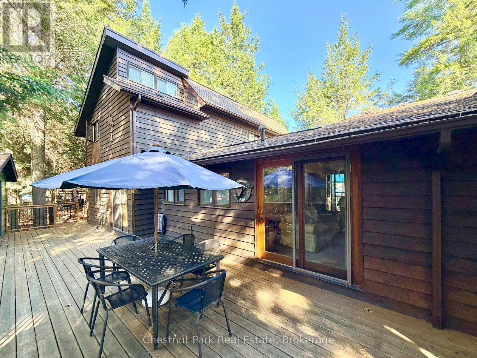 Back deck overlooking the sand beach/protected bay