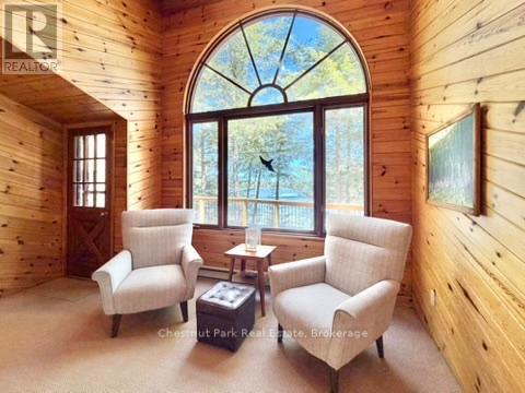 Lg window and access to front  deck