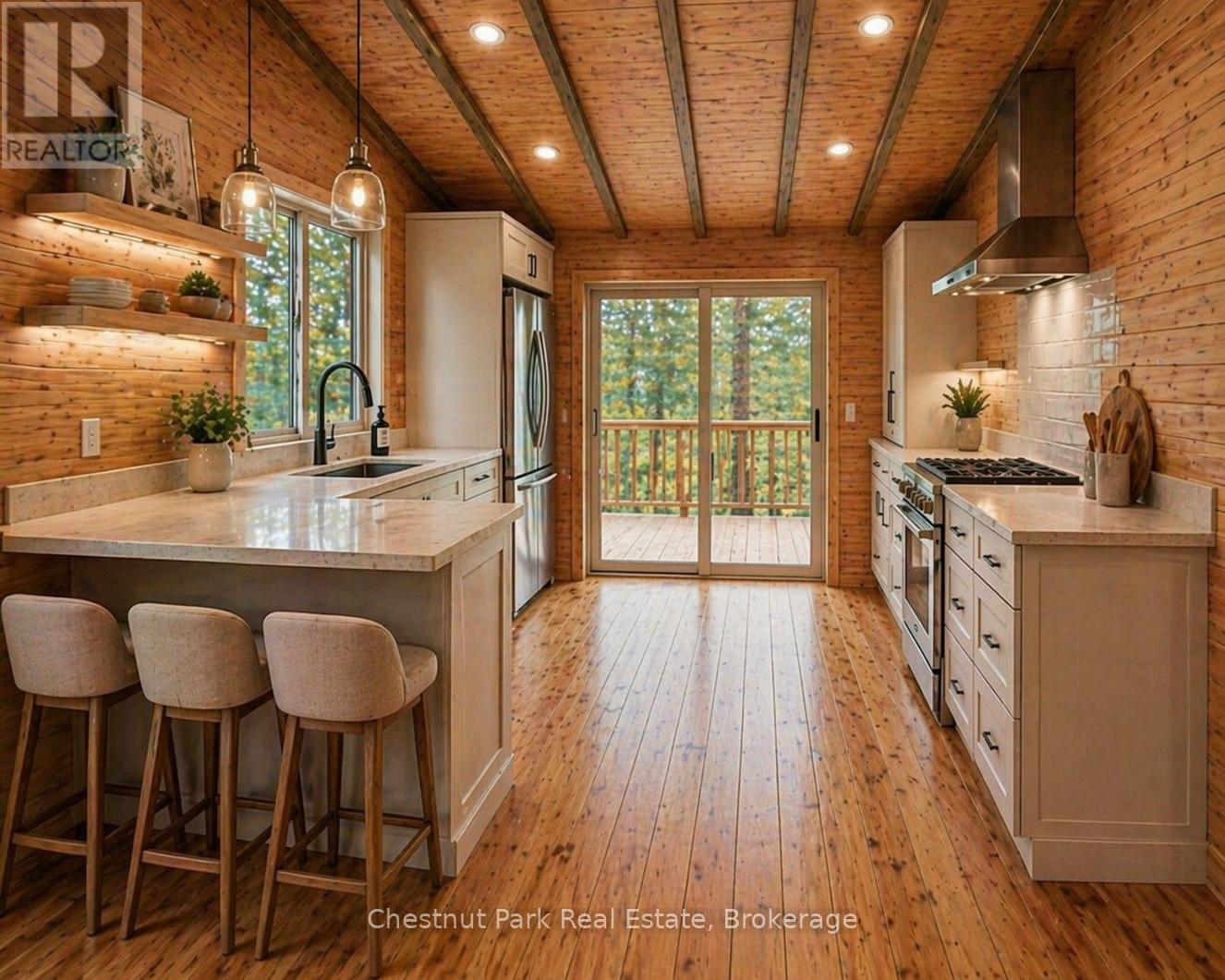 Reimagined kitchen using AI.