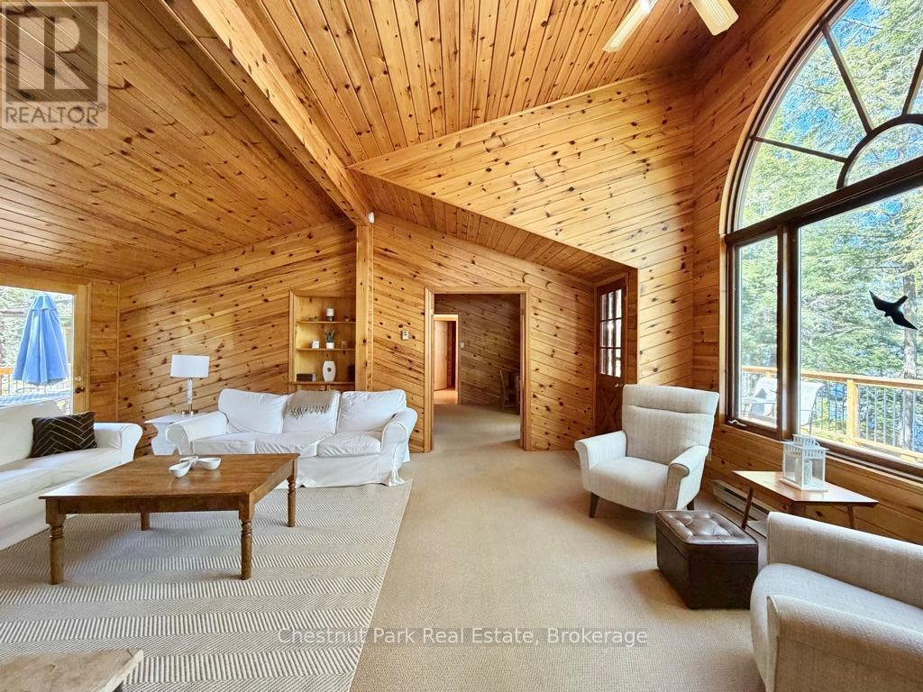 Great room looking to 2 story wing with the bdrms