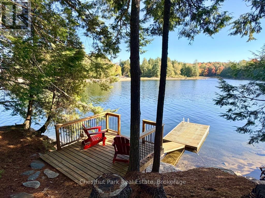Lakefront deck