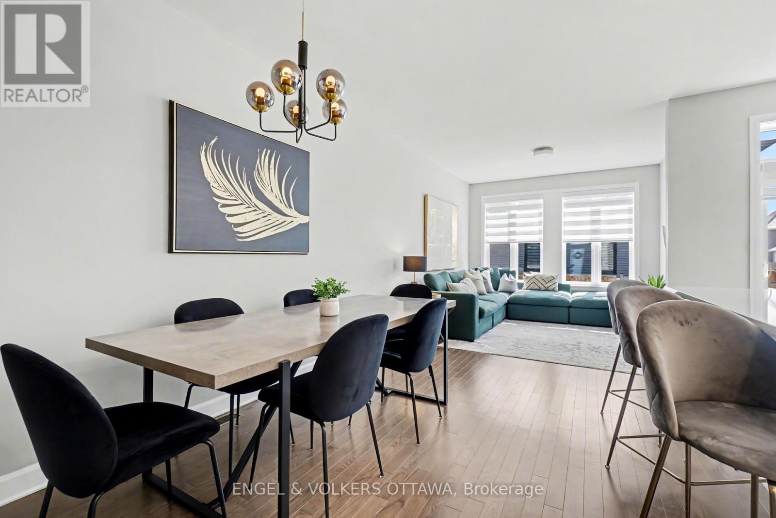 Upgraded dining light fixture