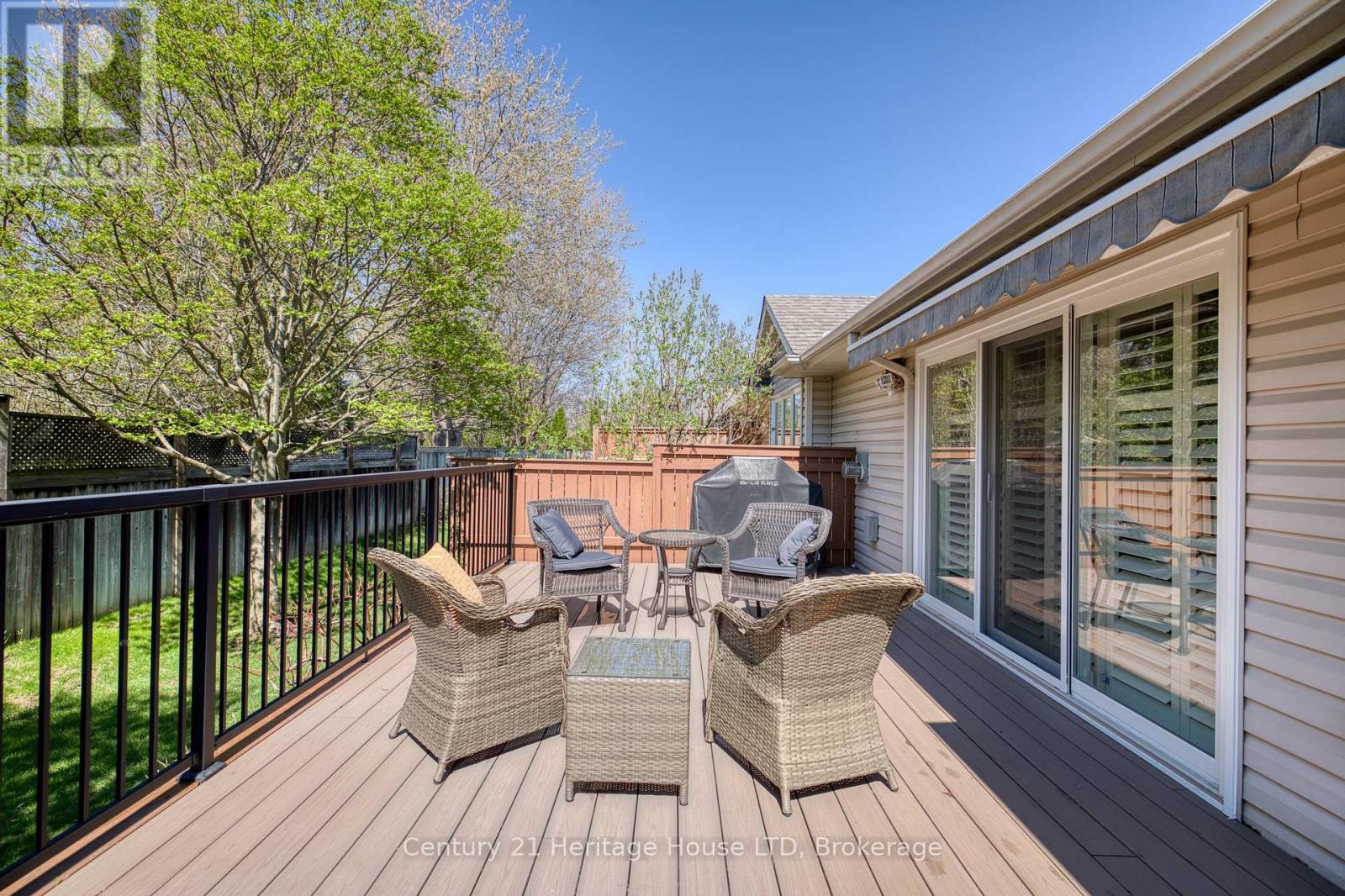 Large composite deck