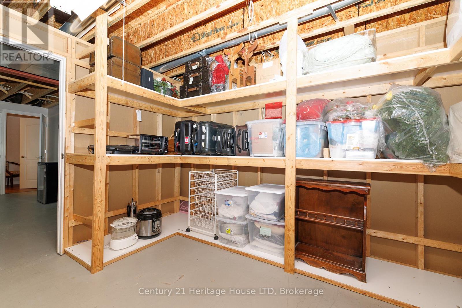 Ample storage