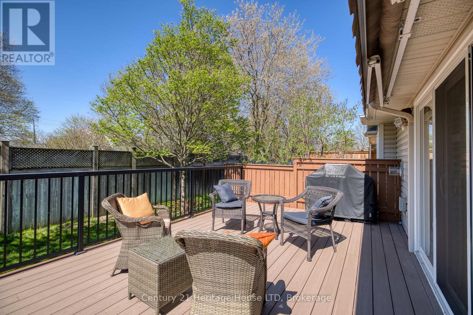 Large composite deck