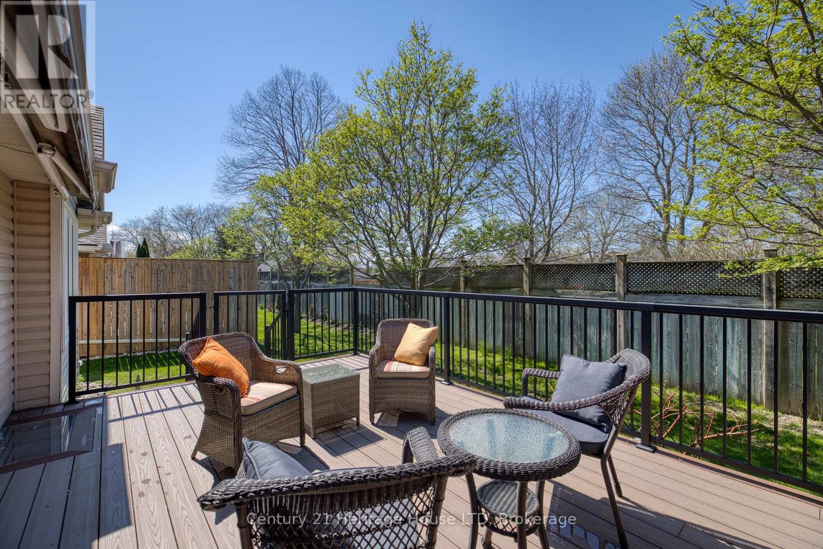 Large composite deck