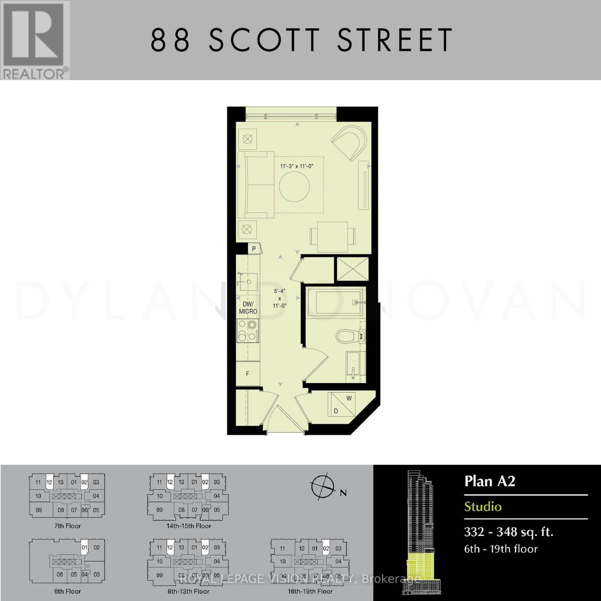 Listing photo of 702 - 88 SCOTT STREET
