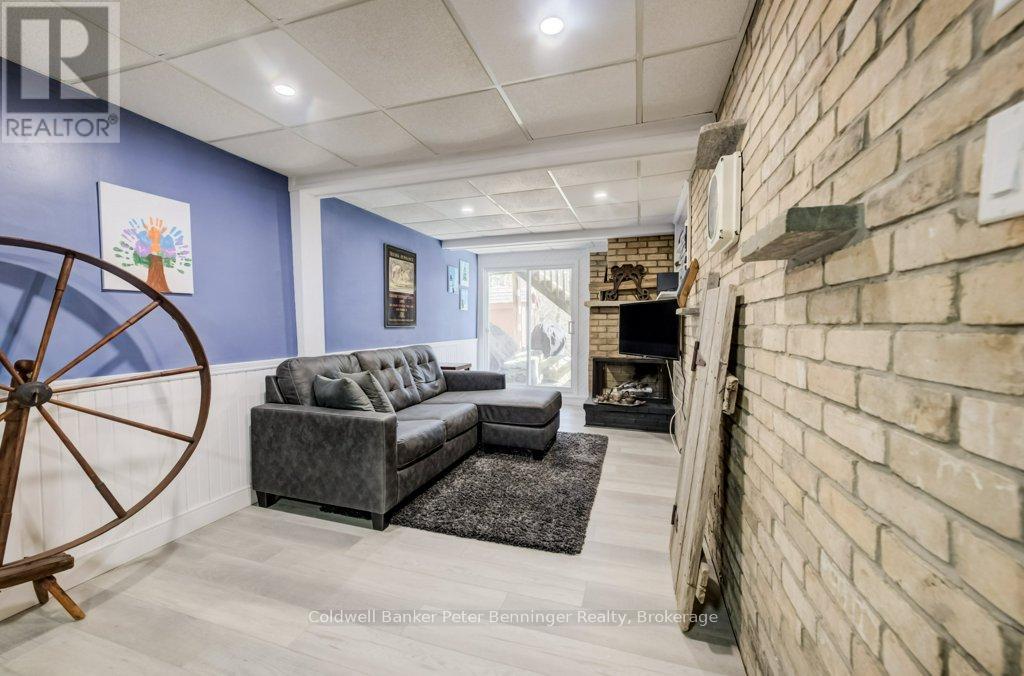 Living room - walk out basement level