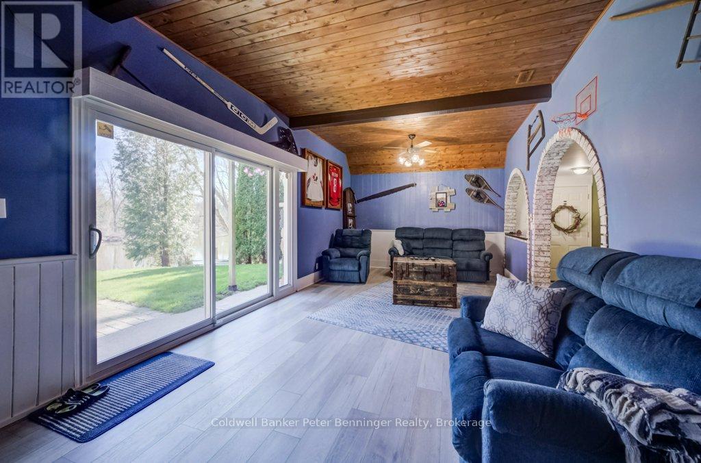 Family room - walk out basement level